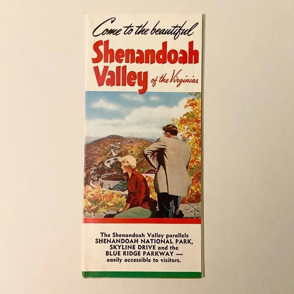 Vintage Shenandoah Valley Natural Chimneys Bridges Virginia Brochures Pamphlets - Picture 15 of 16